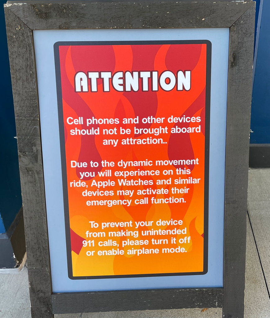 A funny thing that's happening on roller coasters now...