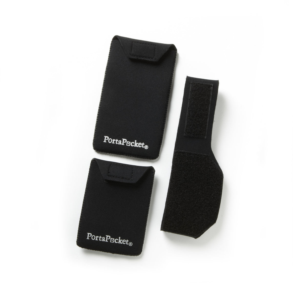 pockets to wear under clothing; pocket garter of sorts ;)