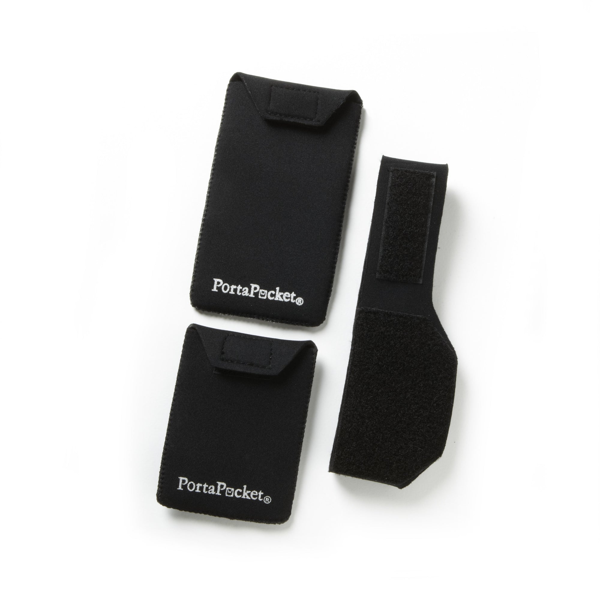 pockets to wear under clothing; pocket garter of sorts ;)