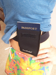 how to carry and hide a passport on yourself