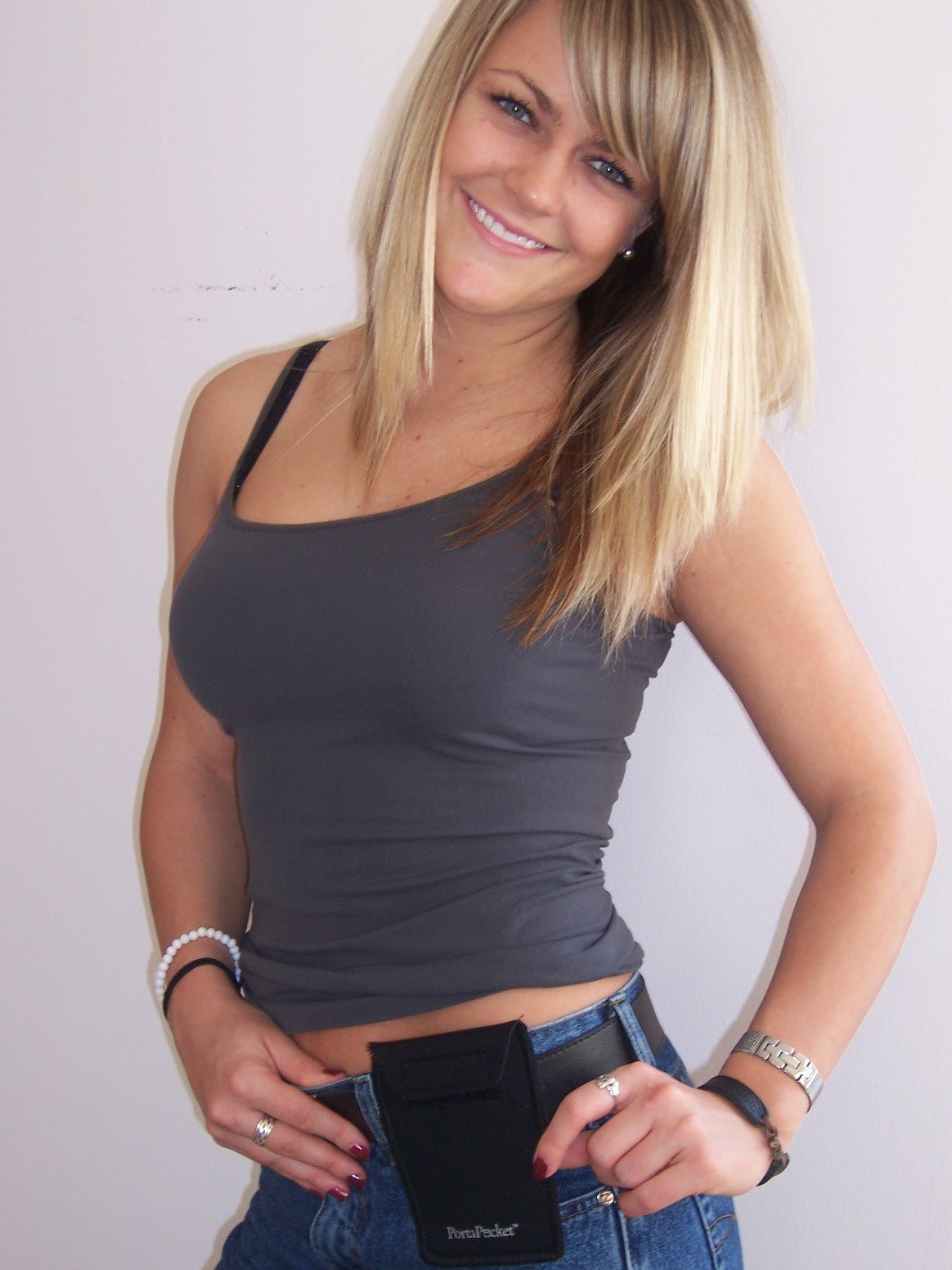 pocket slides onto your own belt for versatility, too