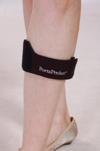 ministrap worn around thin leg