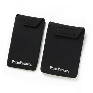 medium and large PortaPocket pockets with belt-loop mountings