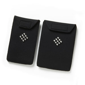 diamond sparkle pattern on pocket set; passport size and iphone5 size