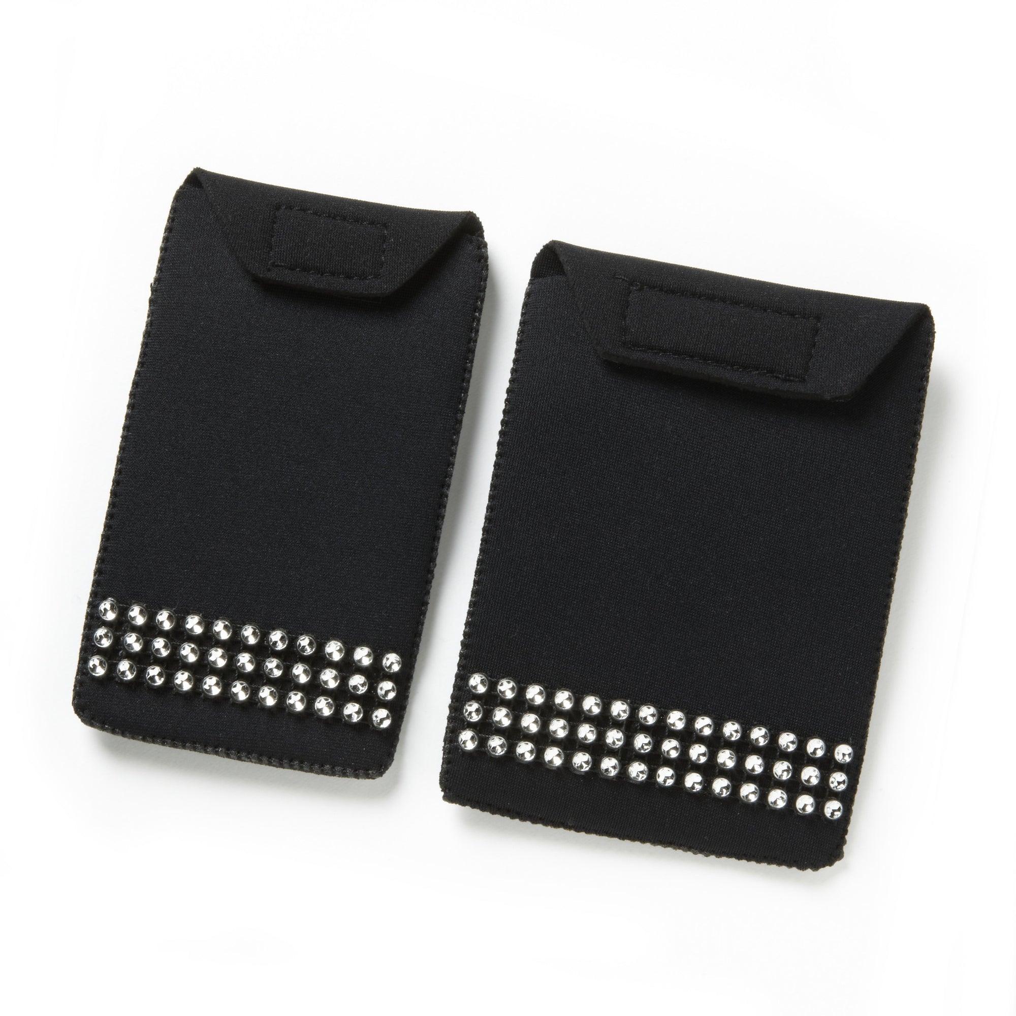 3 row sparkles on pocket set; fits passports, iphone 5 etc