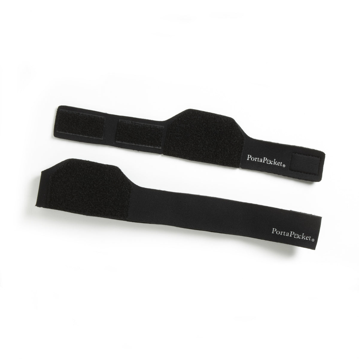 36" long PortaPocket waist belt and 12" mini strap in black neoprene