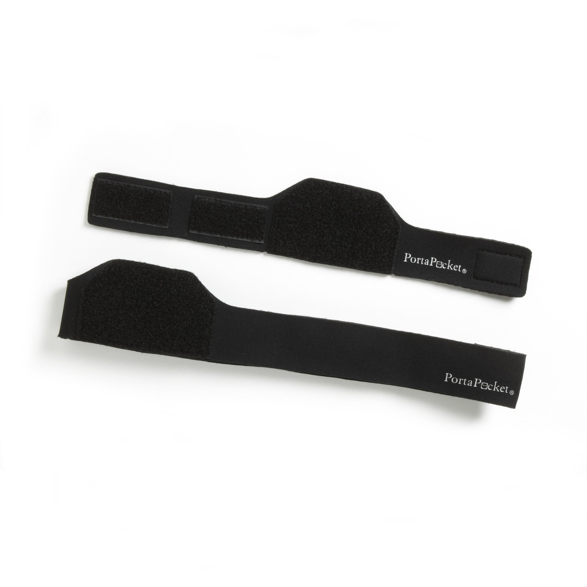 36" long PortaPocket waist belt and 12" mini strap in black neoprene