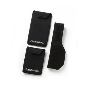 pockets to wear under clothing; pocket garter of sorts ;)