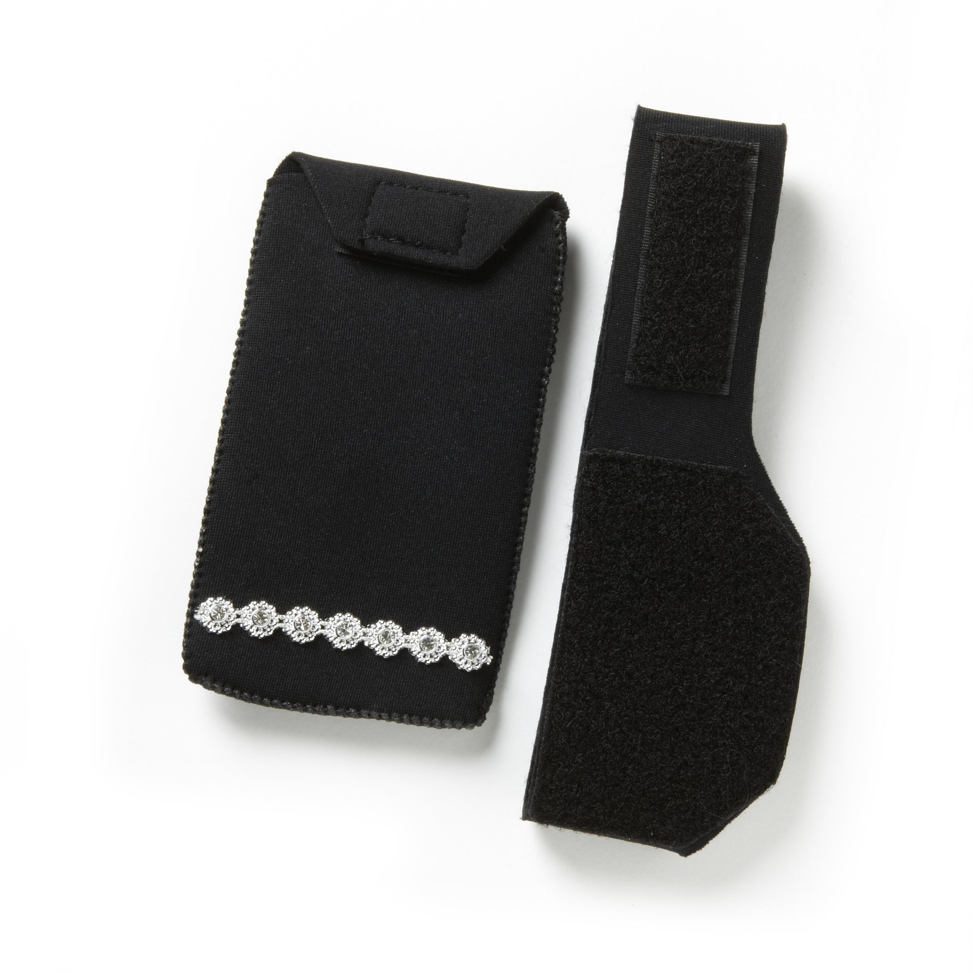sparkle wearable Medium black pocket with 18" band