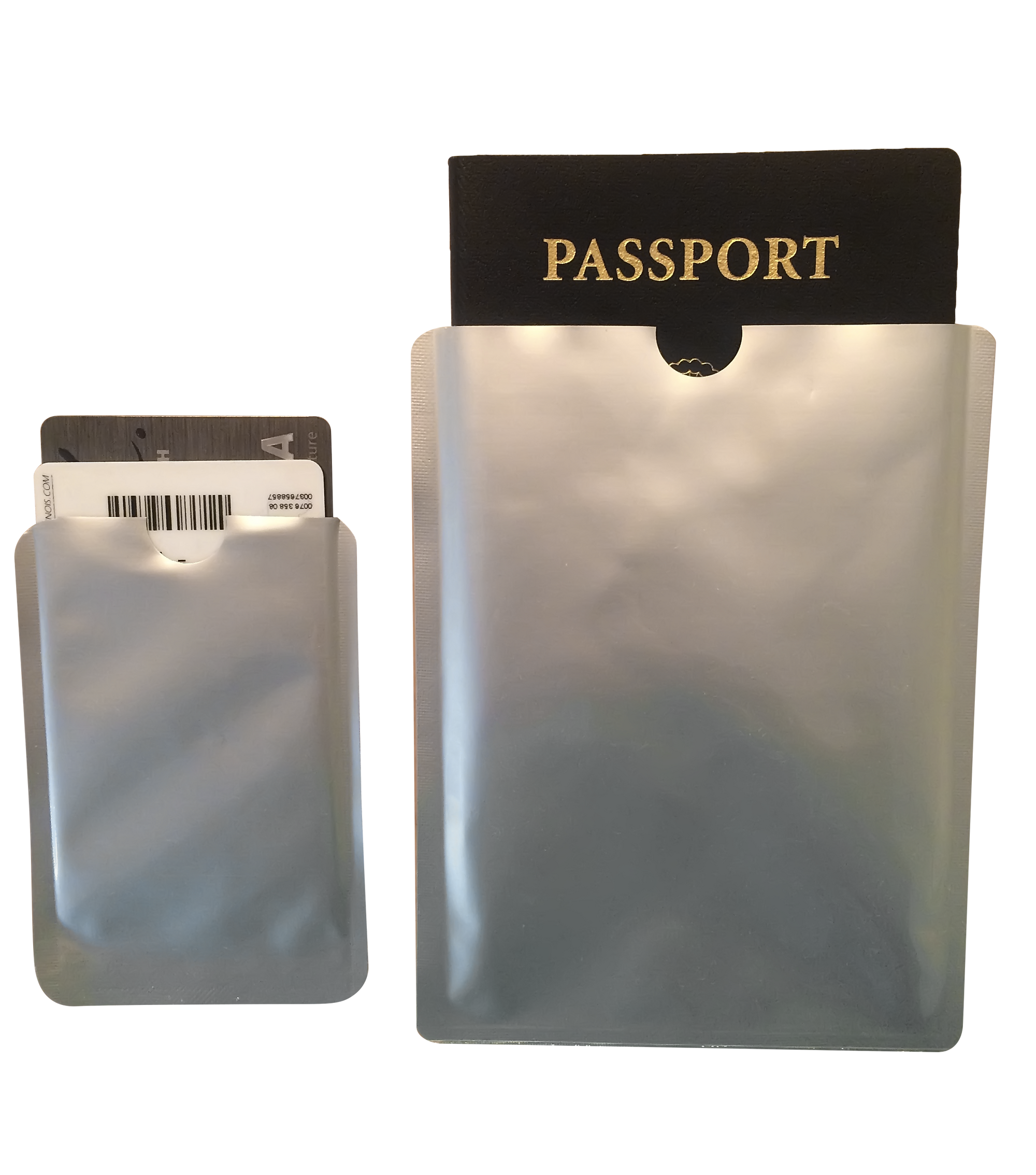 RFID Insert Sleeves (Set of 2) ~ use these inside our PortaPocket pockets for added safety
