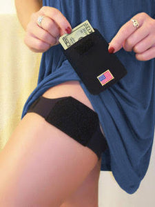PortaPocket leg wallet with USA flag design