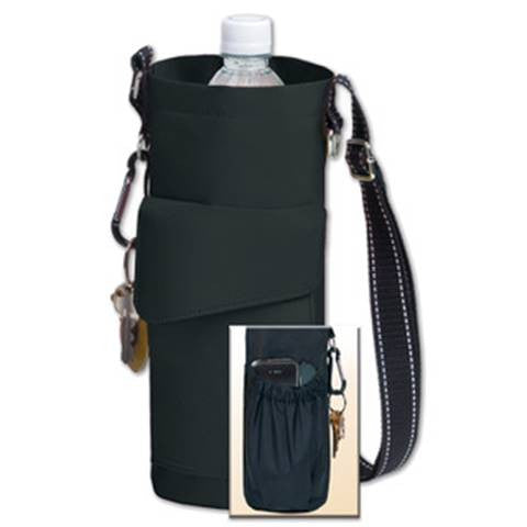 Water Bottle Caddy - Water Bottle Tote - Leather Water Bottle Holder WA09