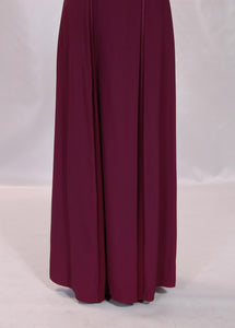 Long evening or prom dress hiding PortaPocket pocket underneath! 