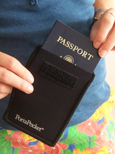 wearable passport case is also a travel wallet